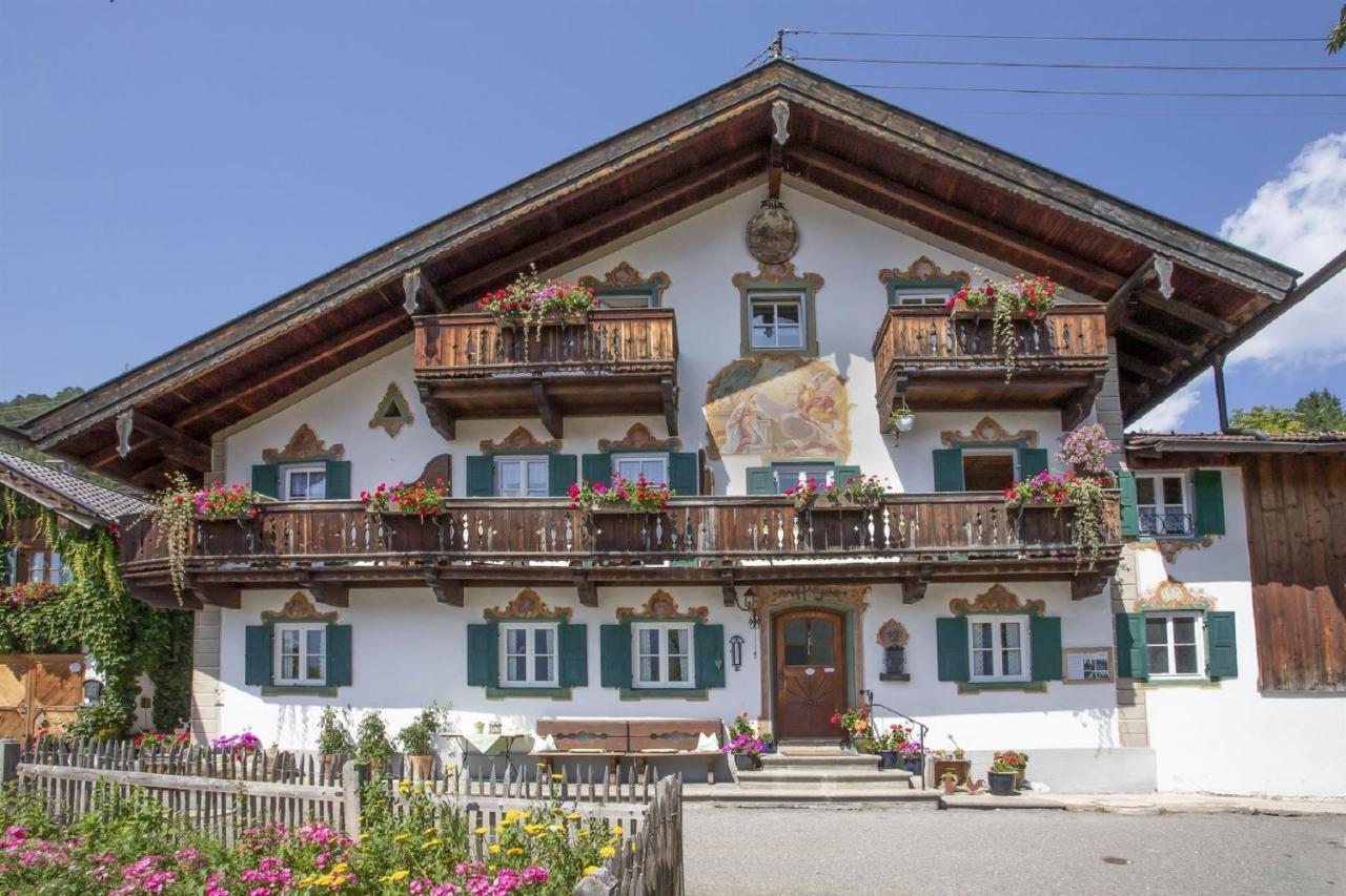 Haus Holler Apartment Wallgau Bagian luar foto