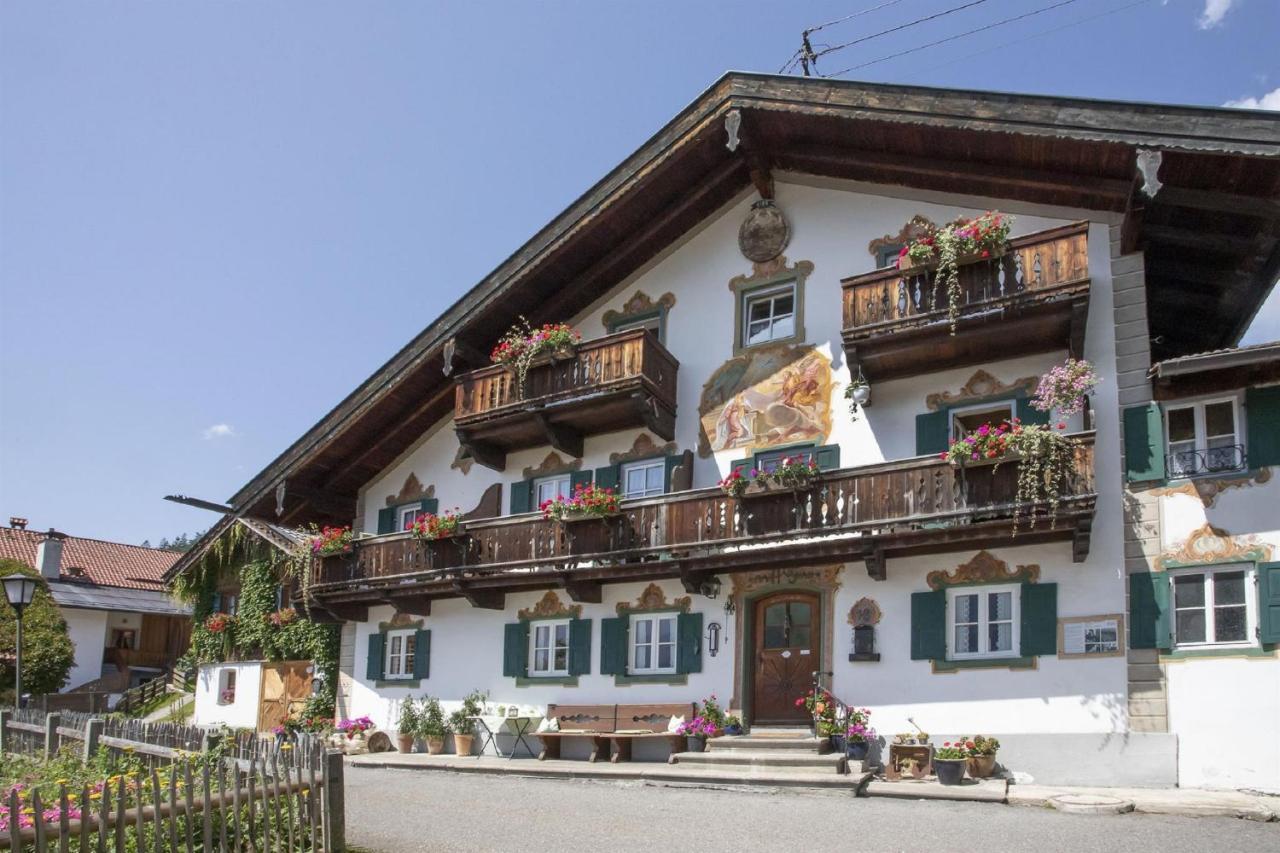 Haus Holler Apartment Wallgau Bagian luar foto