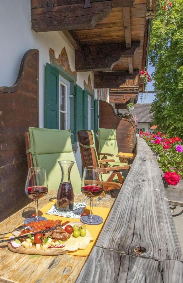 Haus Holler Apartment Wallgau Bagian luar foto