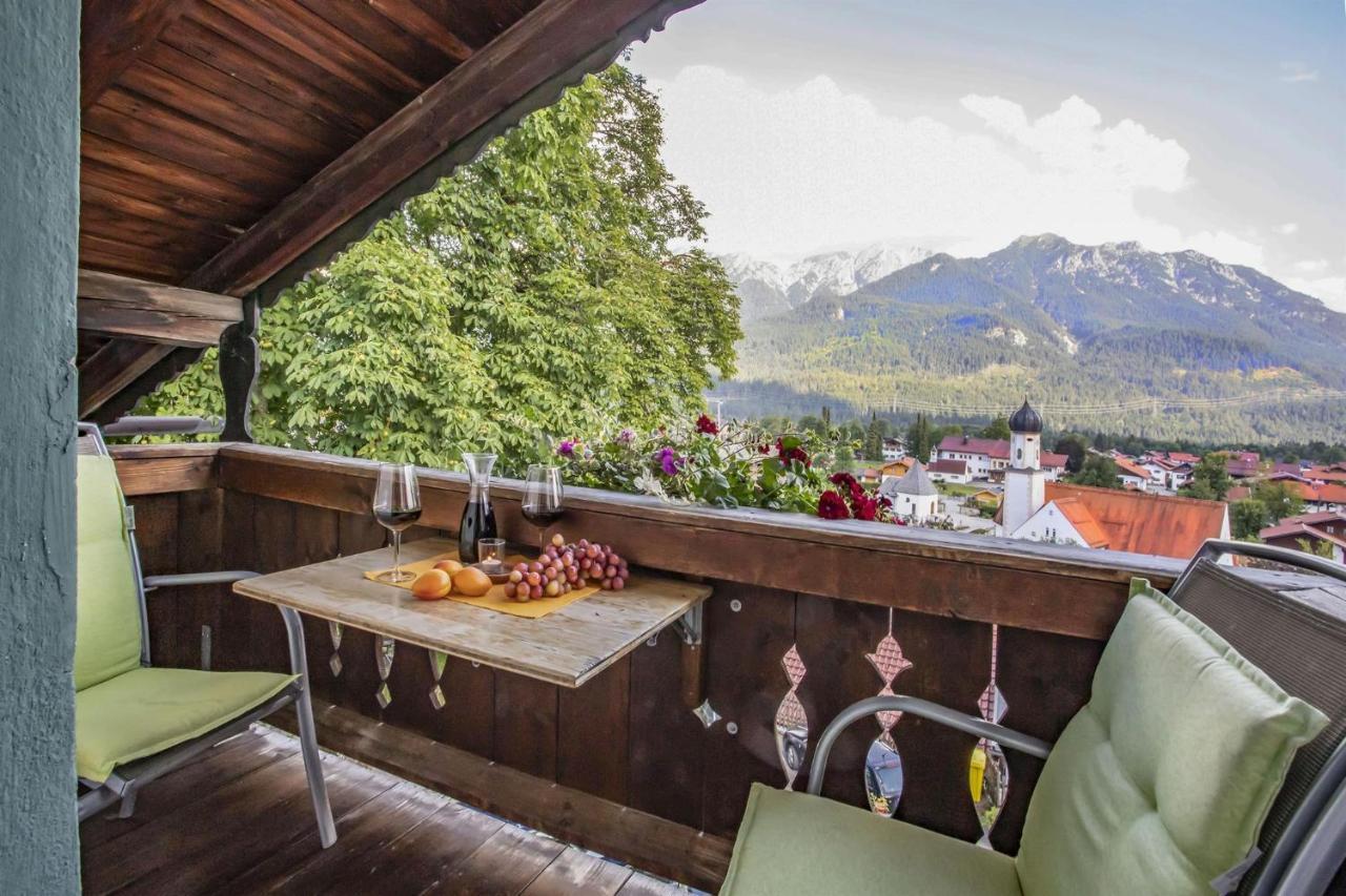 Haus Holler Apartment Wallgau Bagian luar foto